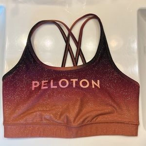 Peloton Sunrise Fade Sports Bra M